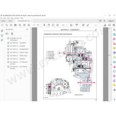 New Holland Telehandler LM1340 LM1440 LM1740 service manual