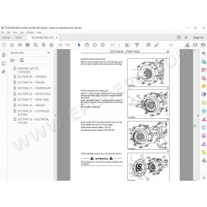 New Holland Telehandler LM1340 LM1440 LM1740 service manual