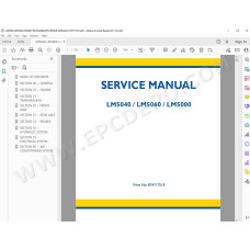 New Holland Telescopic Handler LM5040 LM5060 LM5080 service manual