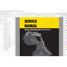 New Holland Backhoe Loader LB75B LB90 LB90B LB95B LB110 LB110B LB115B service manual