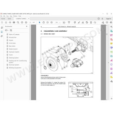 New Holland Wheel Loader W50TC W60TC W70TC W80TC service manual