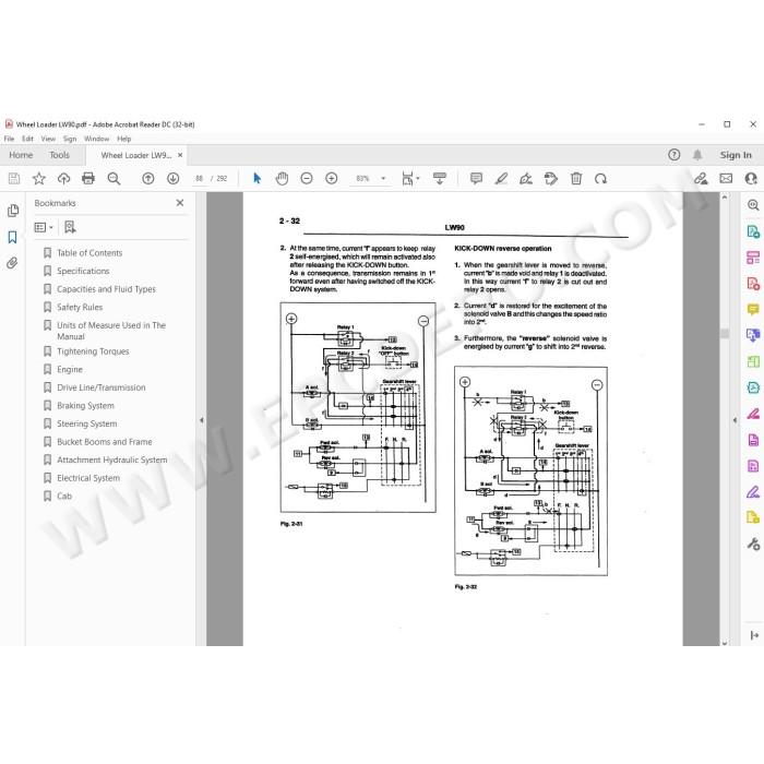 New Holland Wheel Loader LW90 service manual