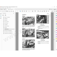 New Holland Wheel Loader W110 W130 service manual