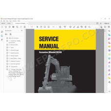 New Holland Wheeled Excavator EW160 service manual