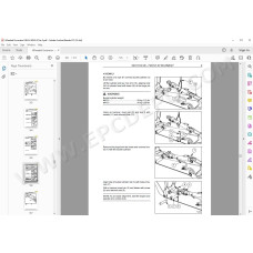 New Holland Wheeled Excavator MH2.6 MH3.6 Tier 3 service manual