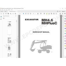 New Holland Wheeled Excavator MH4.6 MHPlusC service manual