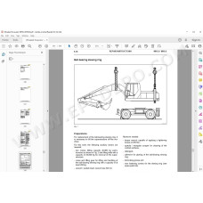 New Holland Wheeled Excavator MH6.6 MH8.6 service manual