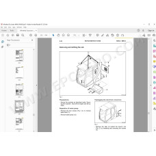 New Holland Wheeled Excavator MH6.6 MH8.6 service manual