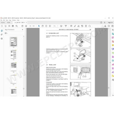 New Holland Wheeled Excavator WE190 WE210 WE230 service manual