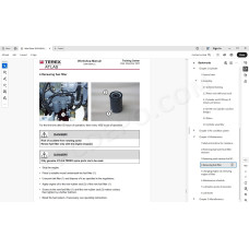 Atlas-Terex Excavator 1504 1604 LC  workshop service manual