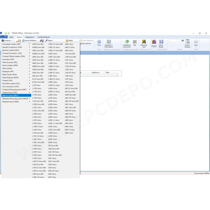 Volvo Prosis 01.2023 Construction EPC parts catalog + service
