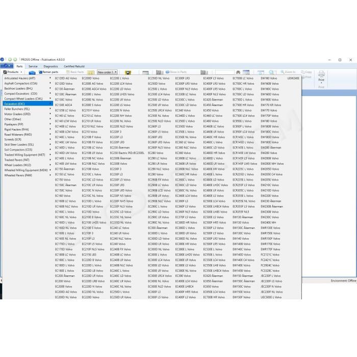 Volvo Prosis 02.2026 Construction EPC parts catalog + service