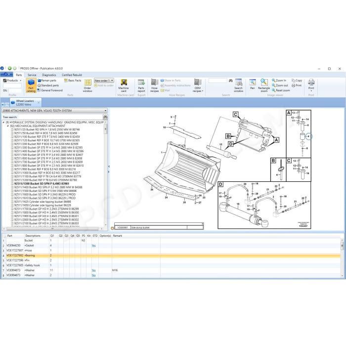 Volvo Prosis 02.2026 Construction EPC parts catalog + service