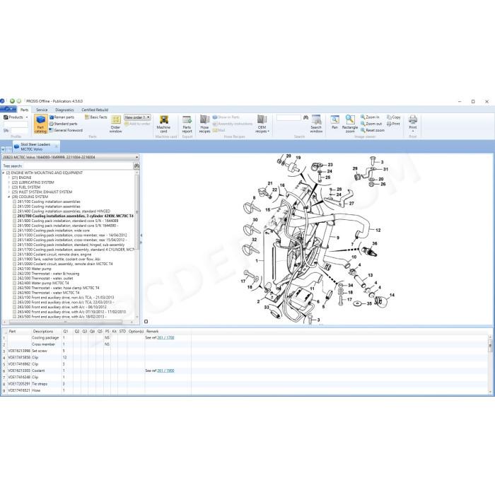 Volvo Prosis 09.2026 Construction EPC parts catalog + service