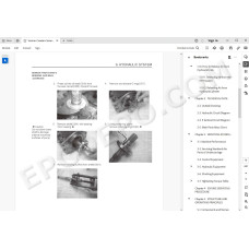 Yanmar Crawler Carrier C50R-3C service manual