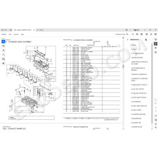 Yanmar Engine 3TNM72-AFS 3TNV72-YUKS spare parts manual