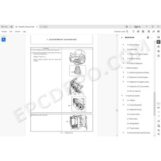 Yanmar Excavator VI035-6A service manual