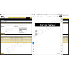 Caterpillar Forklift MCFA EPC spare parts catalog + service & repair 2025