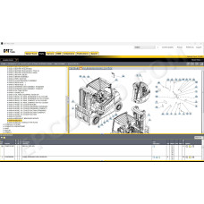 Caterpillar Forklift MCFA EPC spare parts catalog 2025