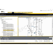 Caterpillar Forklift MCFE EPC spare parts catalog 2023