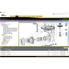 Caterpillar Forklift MCFE EPC spare parts catalog 2023