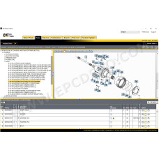 Caterpillar Forklift MCFE EPC spare parts catalog 2023