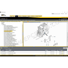 Caterpillar Forklift MCFE EPC spare parts catalog 2023