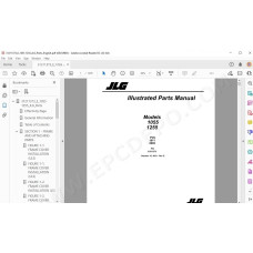 JLG Telehandler 1055 spare parts manual