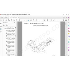 JLG Telehandler 1055 spare parts manual