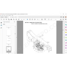 JLG Telehandler 1075 spare parts manual