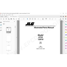 JLG Telehandler 12010 spare parts manual