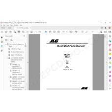JLG Telehandler 1644 spare parts manual