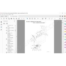 JLG Telehandler 1644 spare parts manual