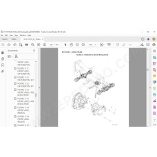 JLG Telehandler 1644 spare parts manual