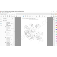 JLG Telehandler 1732 spare parts manual