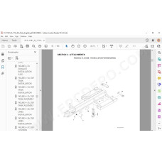 JLG Telehandler 1732 spare parts manual