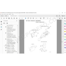 JLG Telehandler 2505 2505H spare parts manual