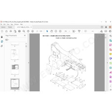 JLG Telehandler 2733 spare parts manual