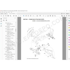JLG Telehandler 2906H spare parts manual