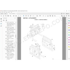 JLG Telehandler 2906H spare parts manual