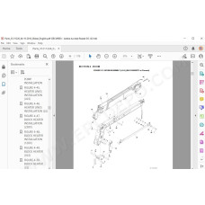 JLG Telehandler 3006H spare parts manual