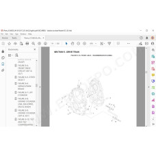 JLG Telehandler 307 spare parts manual