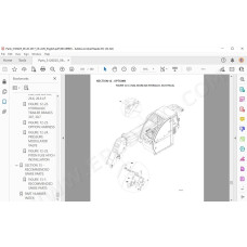 JLG Telehandler 307 spare parts manual