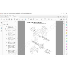 JLG Telehandler 3508 3508PS spare parts manual
