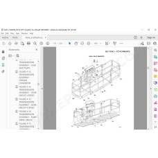 JLG Telehandler 3513PS spare parts manual