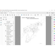 JLG Telehandler 3614RS spare parts manual