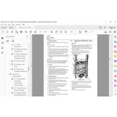 JLG Telehandler 3707PS spare parts manual