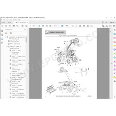 JLG Telehandler 4007 spare parts manual
