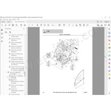 JLG Telehandler 4007 spare parts manual