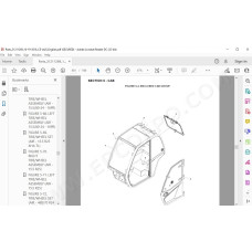 JLG Telehandler 4008 4008PS spare parts manual
